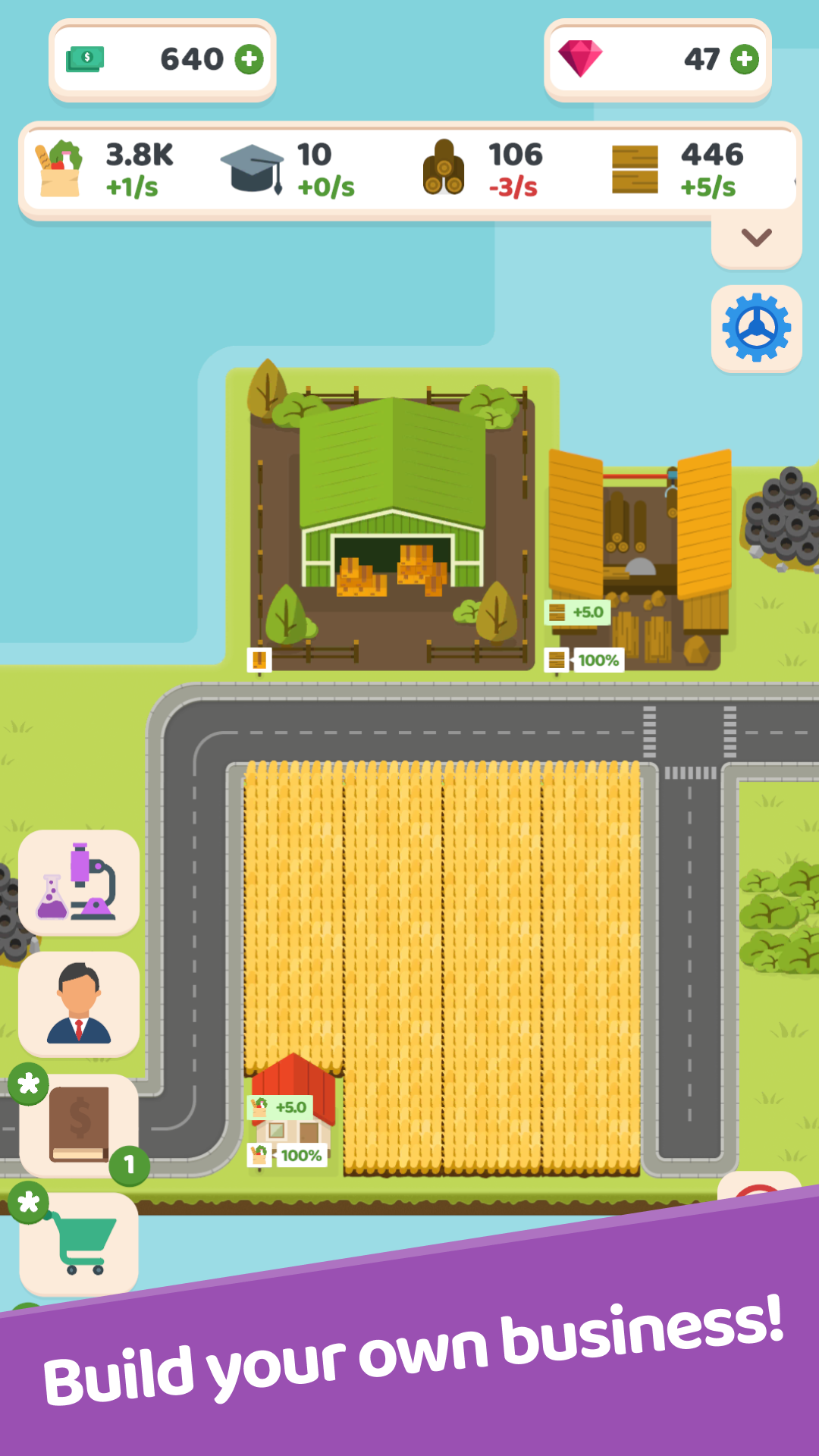 Bigdustry gameplay screenshot 1